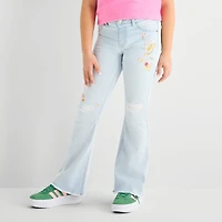 Vanilla Star Big Kid Girls Flare Leg Jean