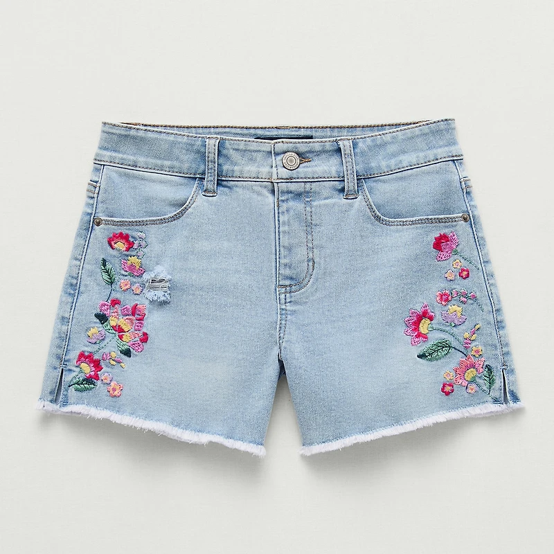 Vanilla Star Big Kid Girls Denim Short