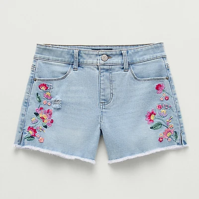 Vanilla Star Big Kid Girls Denim Short