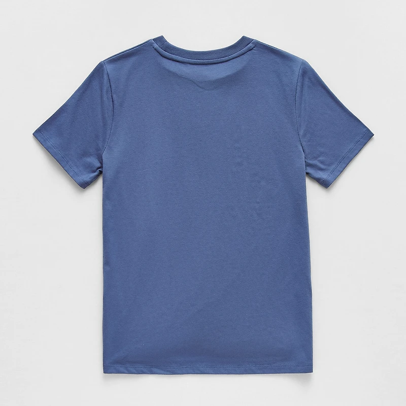 Thereabouts Little & Big Kid Girls Crew Neck Short Sleeve Oversized Graphic T-Shirt
