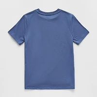 Thereabouts Little & Big Kid Girls Crew Neck Short Sleeve Oversized Graphic T-Shirt