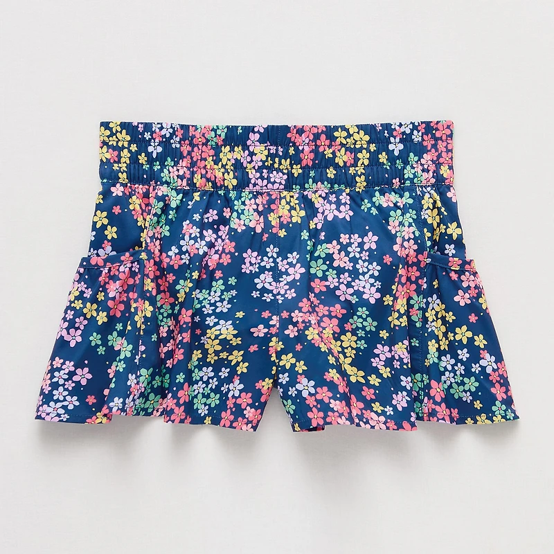 Xersion Little & Big Kid Girls Moisture Wicking Running Short