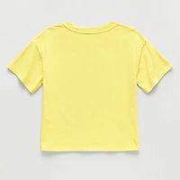 Xersion Little & Big Kid Girls Crew Neck Short Sleeve Relaxed Fit Graphic T-Shirt