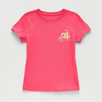 Xersion Little & Big Kid Girls Crew Neck Short Sleeve Regular Fit Graphic T-Shirt