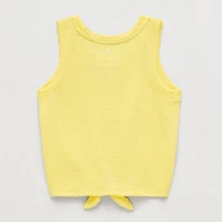 Xersion Little & Big Kid Girls Round Neck Sleeveless Active Tank Top