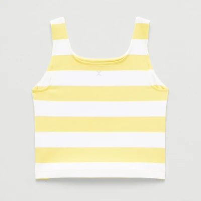 Xersion Little & Big Kid Girls Long Line Bra Tank
