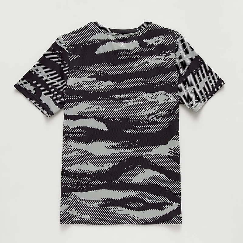 Xersion Little & Big Kid Boys Crew Neck Short Sleeve Moisture Wicking Active T-Shirt