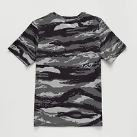 Xersion Little & Big Kid Boys Crew Neck Short Sleeve Moisture Wicking Active T-Shirt