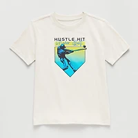 Xersion Little & Big Kid Boys Crew Neck Short Sleeve Regular Fit Graphic T-Shirt