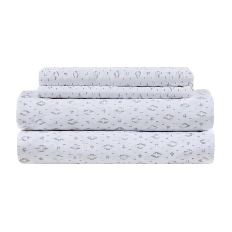 Madison Park Essentials Leena Floral Complete Bedding Set with Sheets