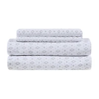 Madison Park Essentials Leena Floral Complete Bedding Set with Sheets