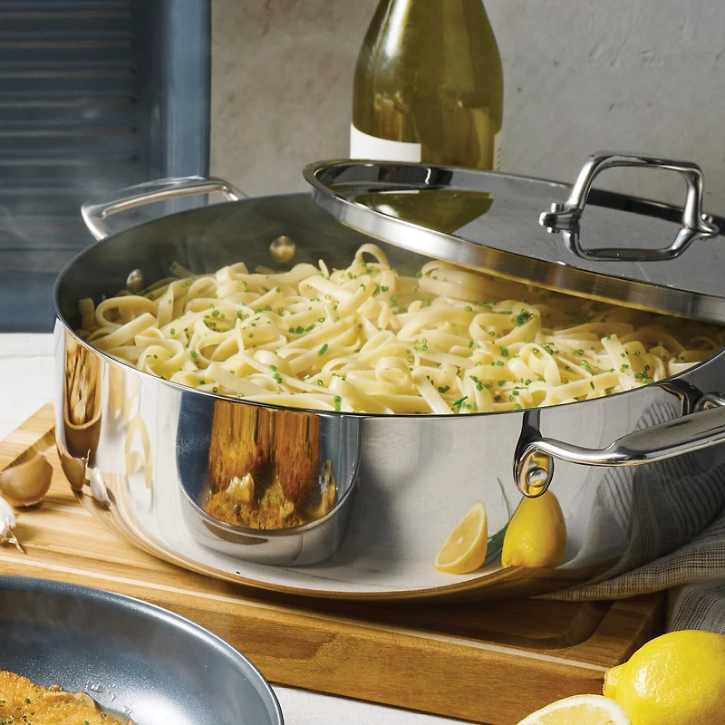 Tramontina Utsava Stainless Steel -qt. Covered Casserole