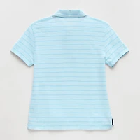 U.S. Polo Assn. Little & Big Kid Boys Short Sleeve Regular Fit Embroidered Shirt
