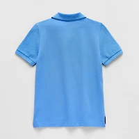 U.S. Polo Assn. Little & Big Kid Boys Short Sleeve Regular Fit Embroidered Shirt
