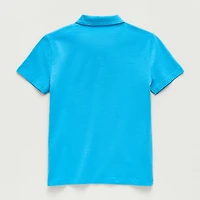 U.S. Polo Assn. Little & Big Kid Boys Short Sleeve Regular Fit Embroidered Shirt