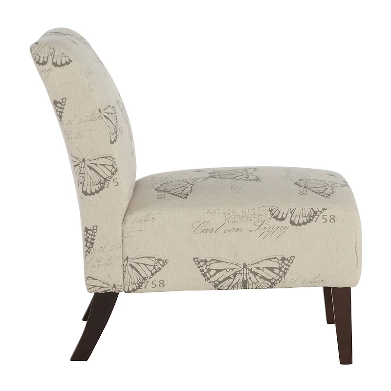 Lily Butterfly Slipper Chair