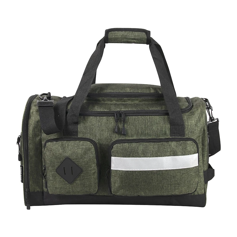 Summit Ridge 20" Cargo Duffel Bag With Reflective Strip