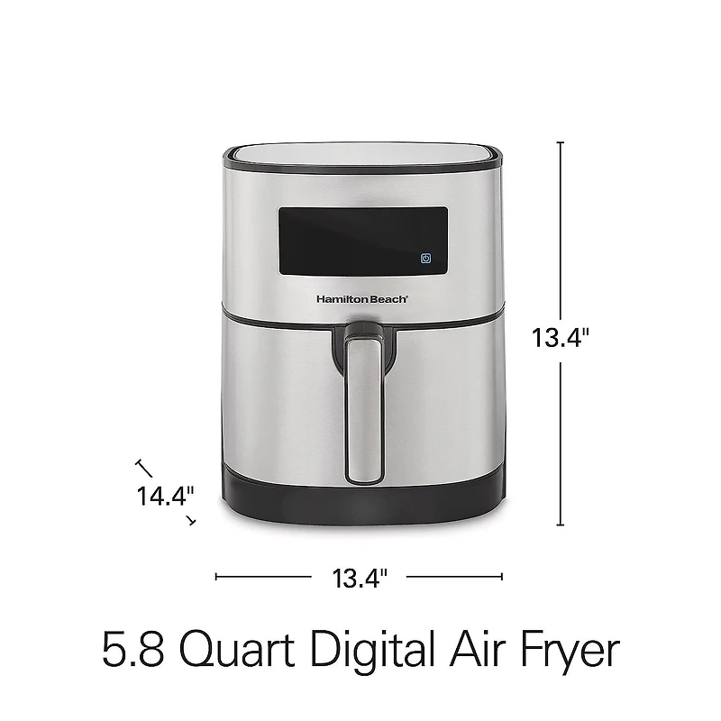 Hamilton Beach 5.8 Quart Digital Air Fryer