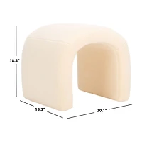 Safavieh Kibo Cushioned Ottoman