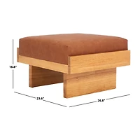Safavieh Tarilynn Cushioned Ottoman