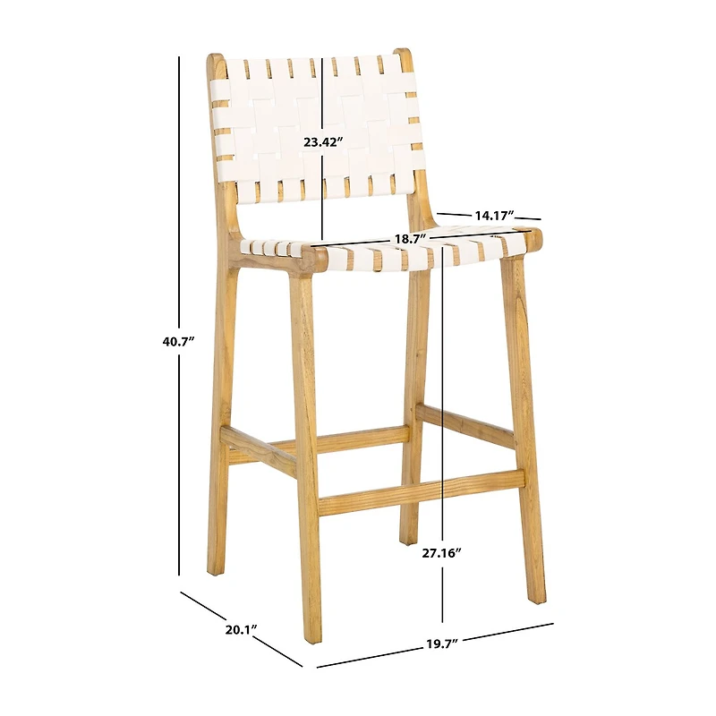 Safavieh Adah Counter Height Bar Stool