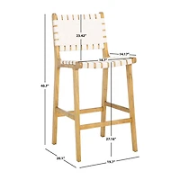 Safavieh Adah Counter Height Bar Stool