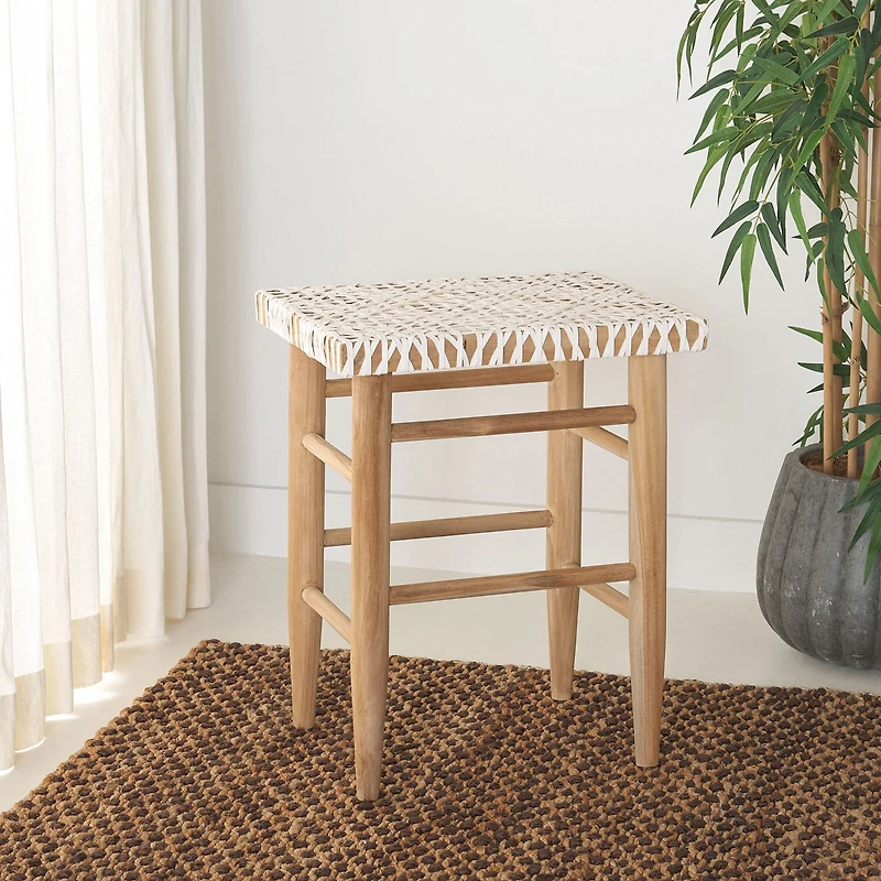 Safavieh Kaleo Counter Height Upholstered Bar Stool