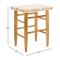Safavieh Kaleo Counter Height Upholstered Bar Stool