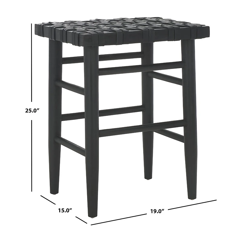 Safavieh Walda Counter Height Upholstered Bar Stool
