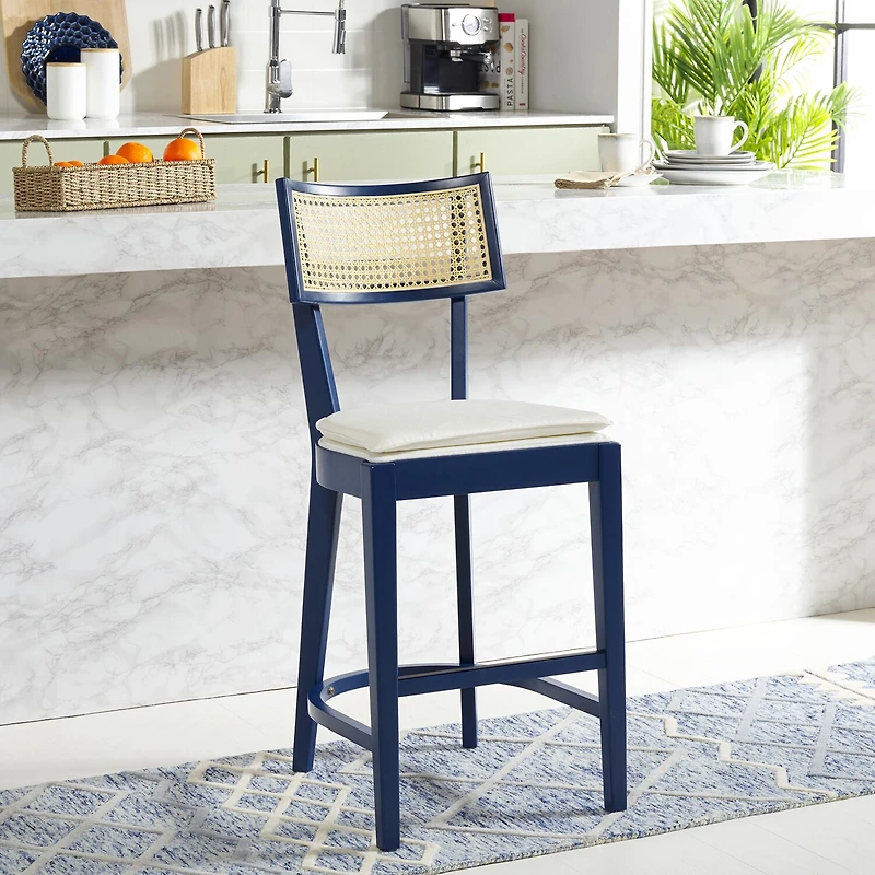 Safavieh Galway Counter Height Upholstered Bar Stool