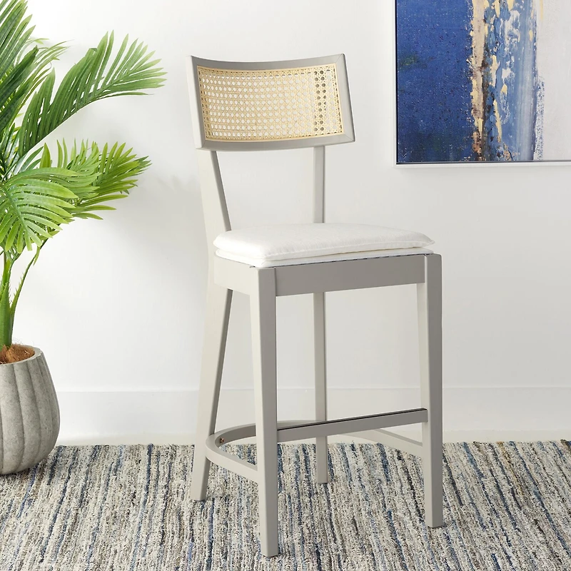 Safavieh Galway Counter Height Upholstered Bar Stool