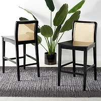 Safavieh Benicio 2-pc. Counter Height Bar Stool