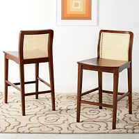 Safavieh Benicio 2-pc. Counter Height Bar Stool