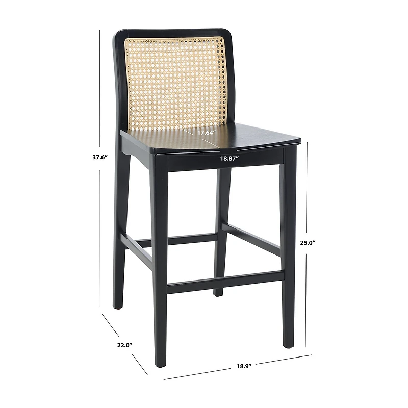 Safavieh Benicio 2-pc. Counter Height Bar Stool