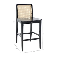 Safavieh Benicio 2-pc. Counter Height Bar Stool
