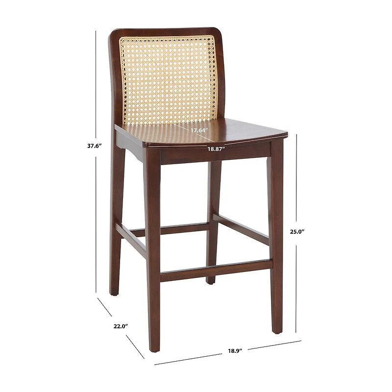 Safavieh Benicio 2-pc. Counter Height Bar Stool