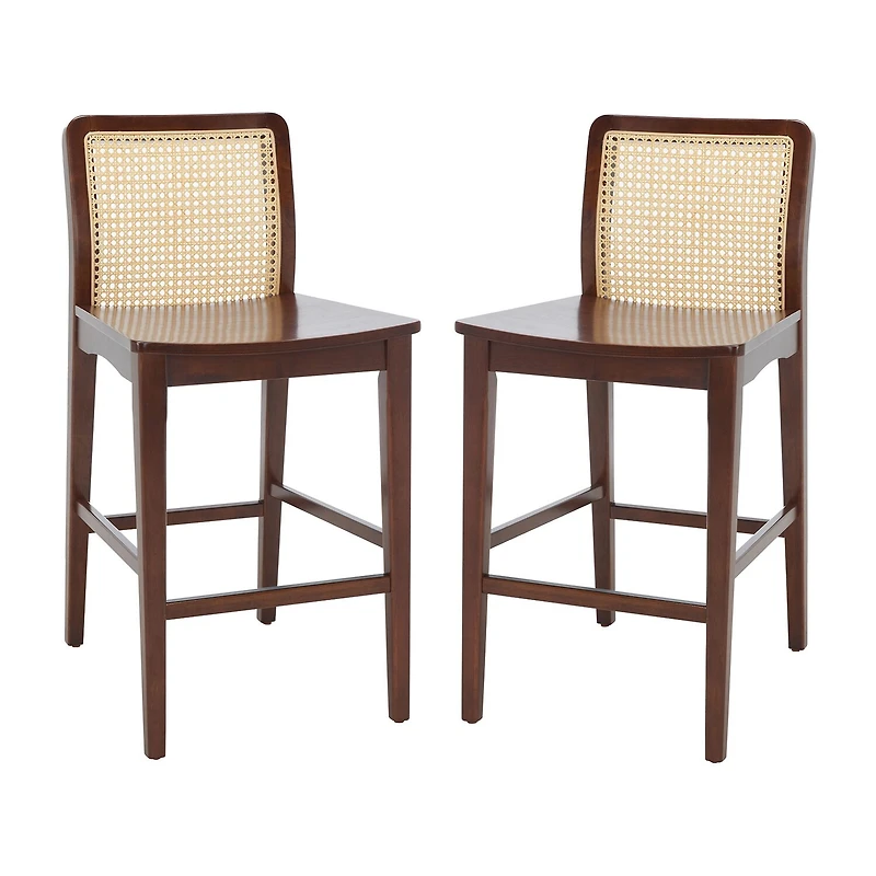 Safavieh Benicio 2-pc. Counter Height Bar Stool