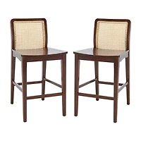 Safavieh Benicio 2-pc. Counter Height Bar Stool