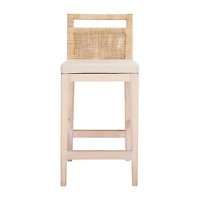 Safavieh Darin Counter Height Upholstered Bar Stool