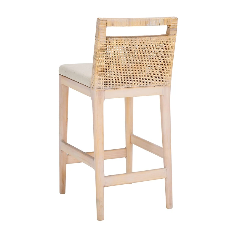 Safavieh Darin Counter Height Upholstered Bar Stool