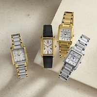 Citizen Bianca Womens Silver Tone Stainless Steel Bracelet Watch Ew5600-52d