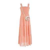 Speechless Big Kid Girls Sleeveless Maxi Dress