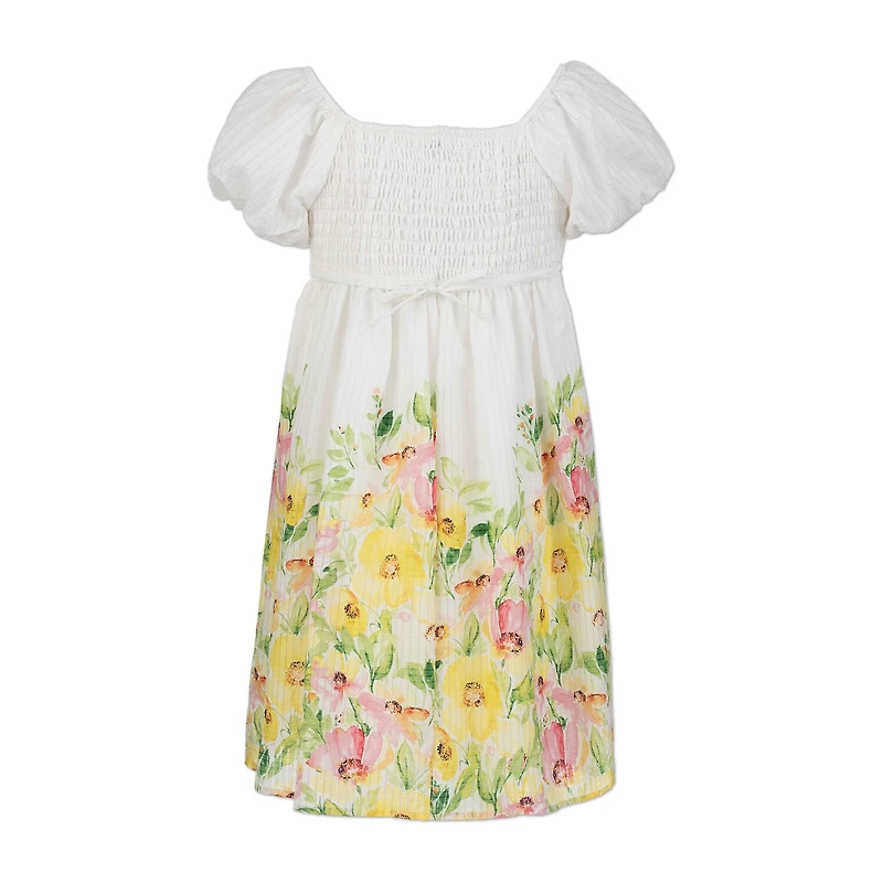 Speechless Big Kid Girls Plus Short Sleeve Balloon A-Line Dress