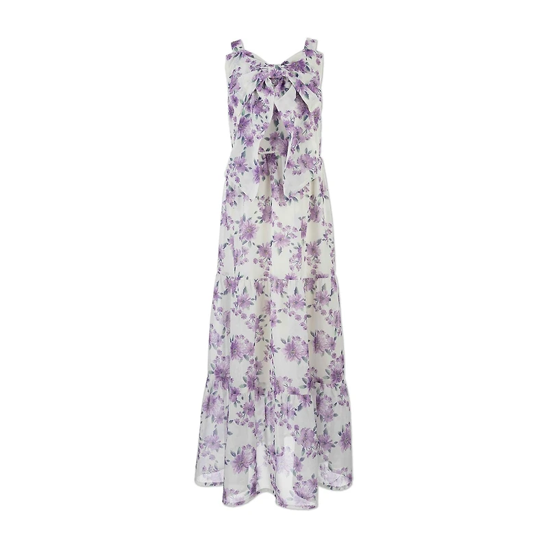 Speechless Big Kid Girls Sleeveless Floral Maxi Dress