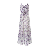 Speechless Big Kid Girls Sleeveless Floral Maxi Dress