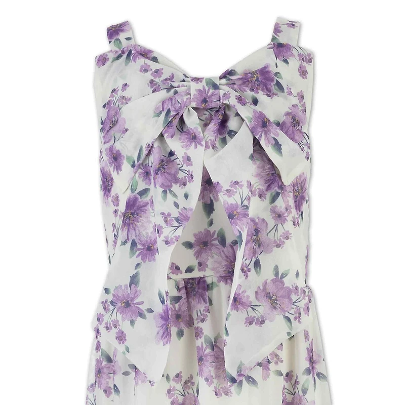 Speechless Big Kid Girls Sleeveless Floral Maxi Dress
