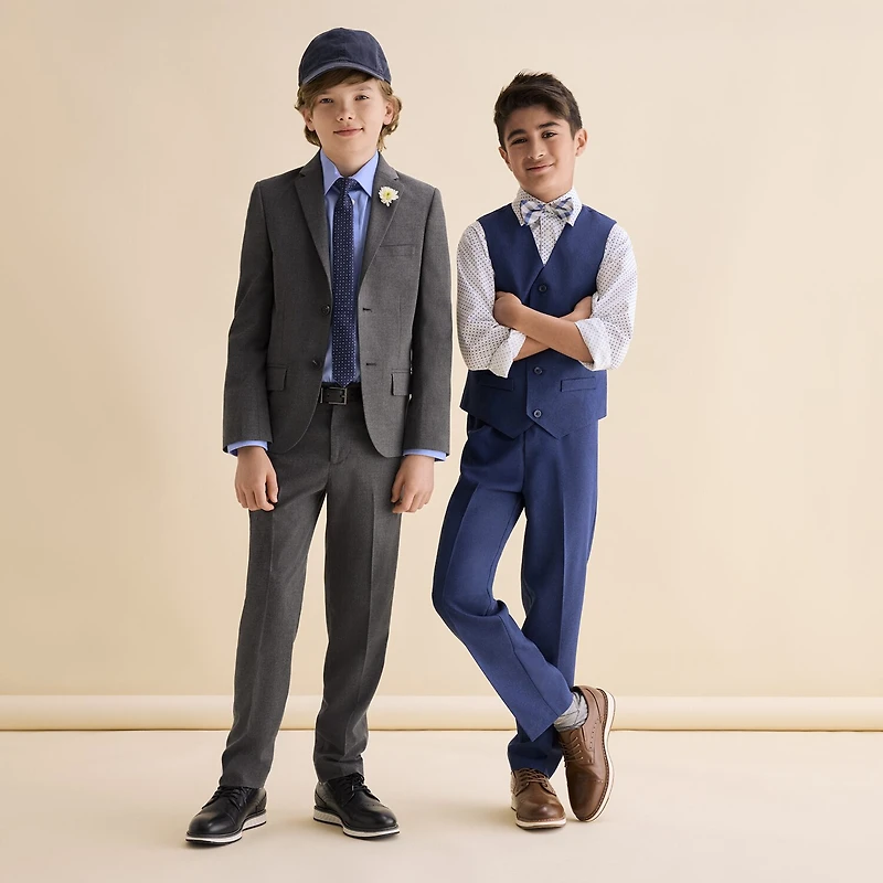 Stafford Little & Big Kid Boys Regular Fit Suit Jacket