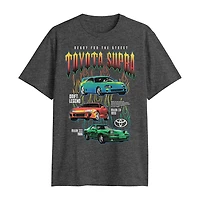 Toyota Mens Crew Neck Short Sleeve Regular Fit Graphic T-Shirt