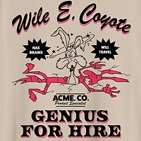 Mens Crew Neck Short Sleeve Regular Fit Looney Tunes Graphic T-Shirt
