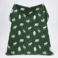 Linery Deers Trees Reversible Quilt Set